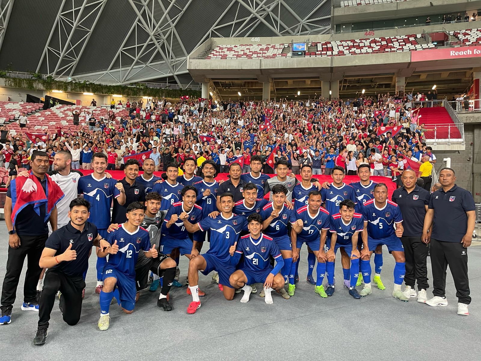 सिंगापुरमाथि नेपालको ऐतिहासिक जित