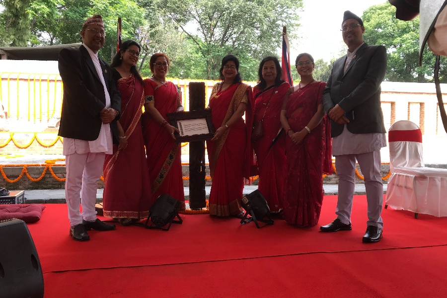 अस्ट्रेलियाबाट फिर्ता ल्याइएको 'सालभञ्जिका टुँडाल' पाटन संग्रहालयलाई हस्तान्तरण 