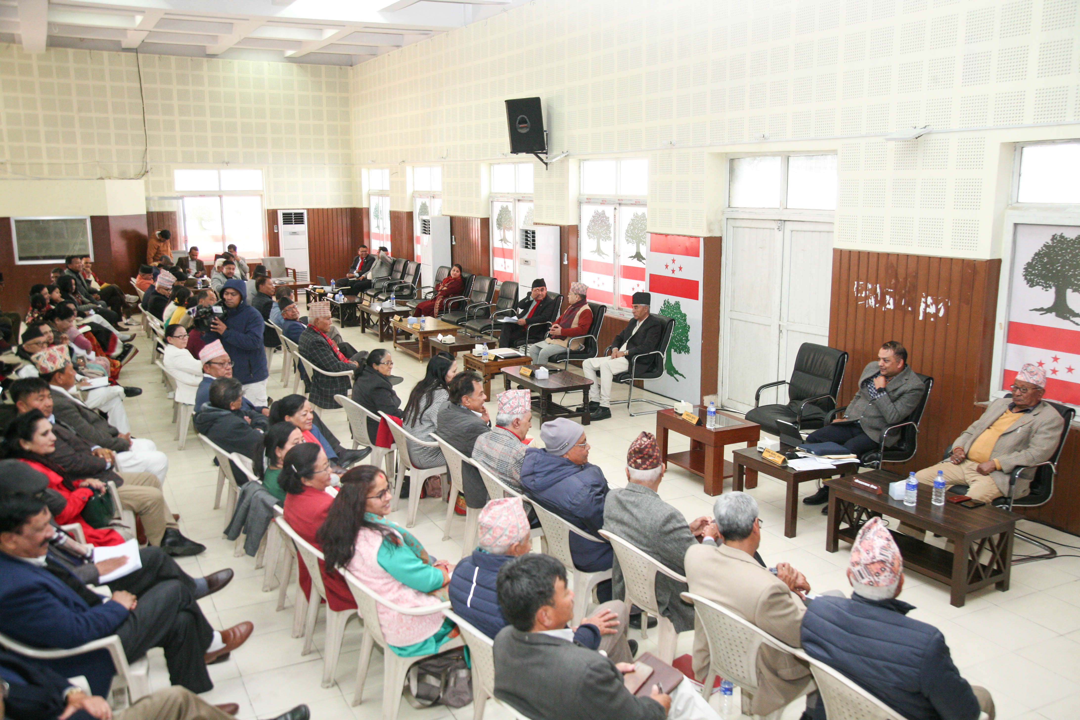 कांग्रेस महासमिति बैठकमा पेस हुने दस्ताबेज पारित