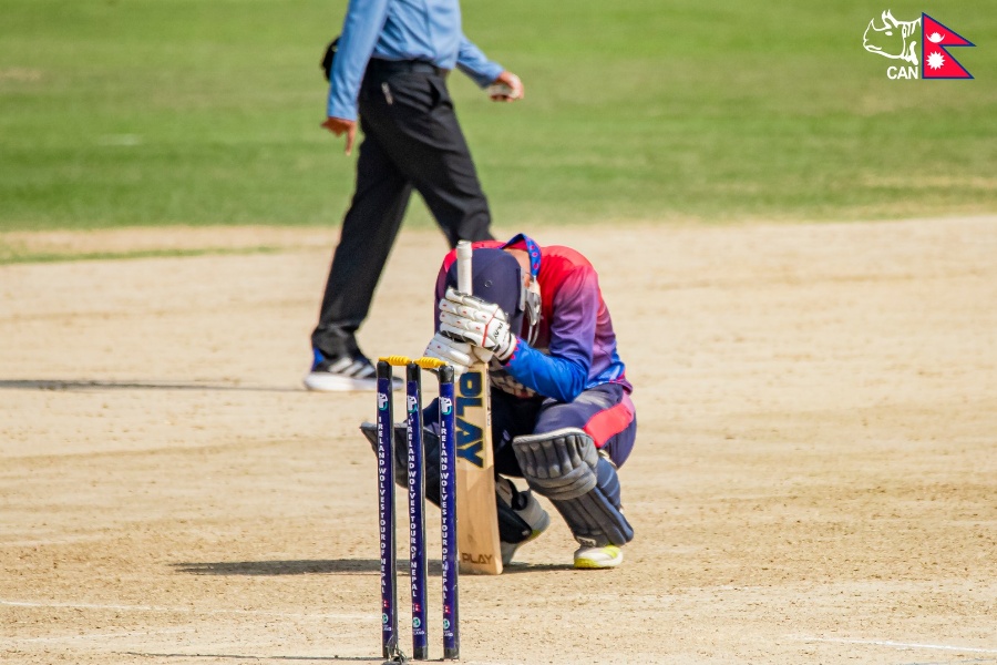 आयरल्यान्ड ‘ए’विरुद्ध नेपाल ‘ए’को कमजोर प्रदर्शन, २१ रनले पराजित