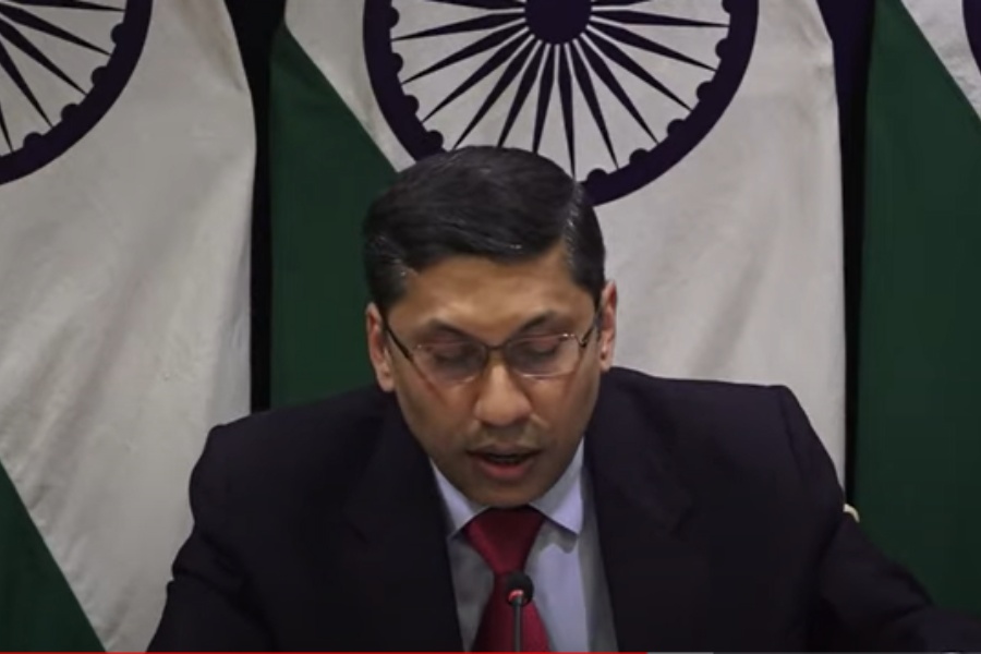 दाहाल नेतृत्वको सरकारसँग मिलेर काम गर्न उत्सुक छौँ : भारतीय विदेश मन्त्रालय