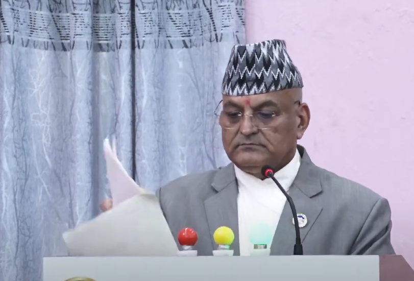 गण्डकीका मुख्यमन्त्री पाण्डेले पाए विश्वासको मत