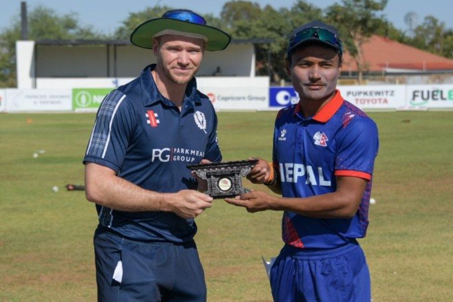 नेपाल स्कट्ल्यान्डसँग ८ विकेटले पराजित