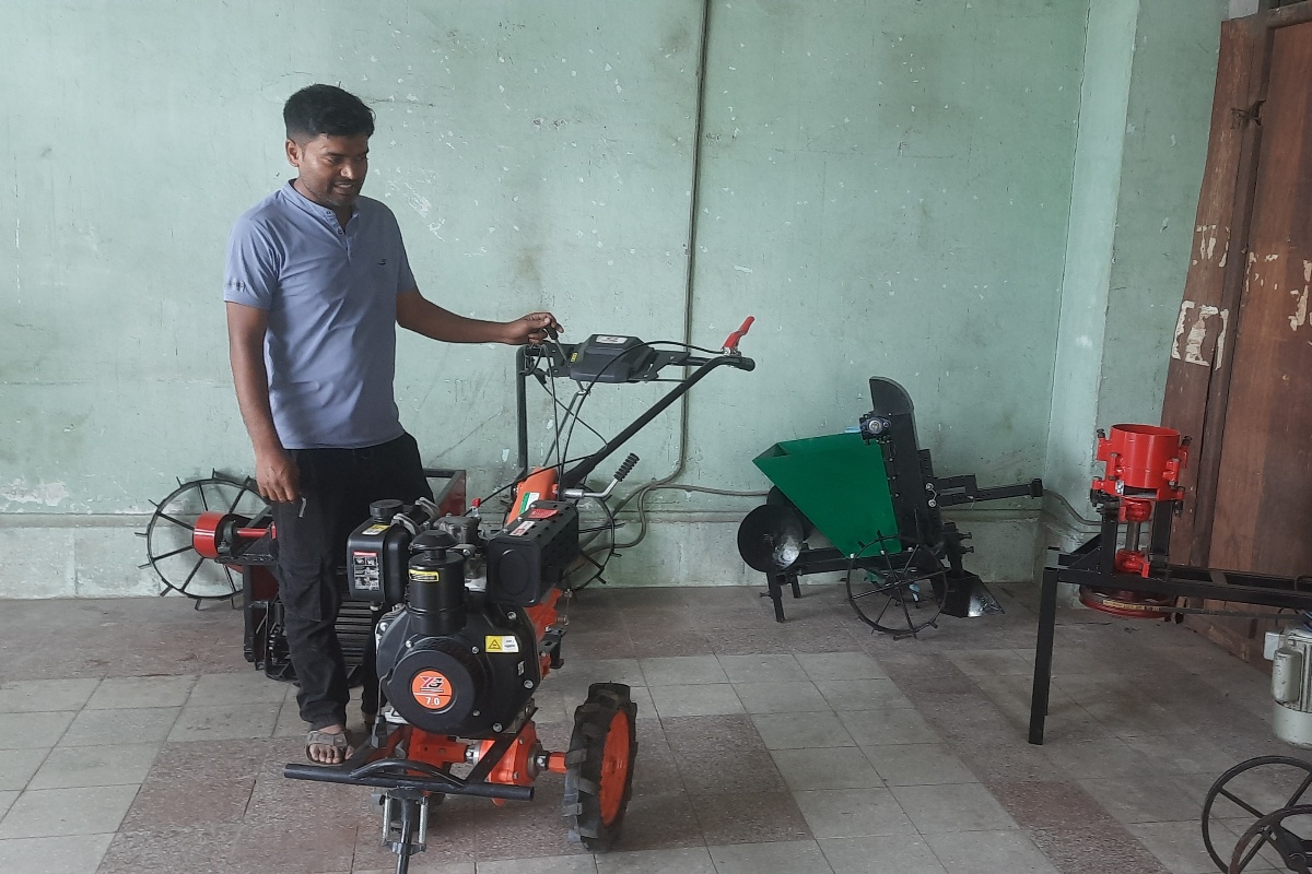 आविष्कार केन्द्रले बनायो १० किसिमका कृषि औजार