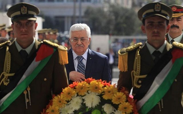 प्यालेष्टिनी नेता अब्बासद्वारा जेनिन शिविर पुनः निर्माण गर्ने प्रतिबद्धता