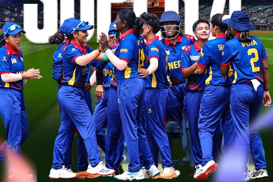 वर्षाका कारण खेल रद्द हुँदा नेपाल र भारतले बाँडे अंक