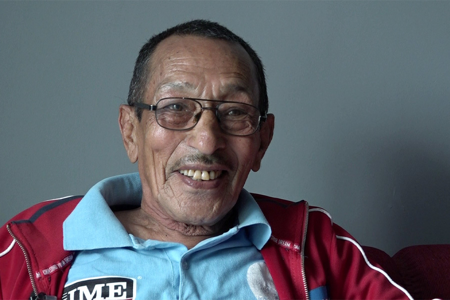 दौडँदादौडँदै हराए जुत्ता, ‘फिनिसिङ लाइन’मै ढले जितबहादुर