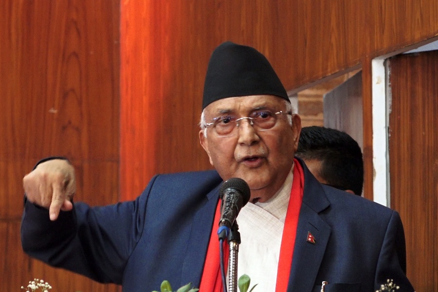 गृहमन्त्री लामिछानेलाई बदनाम गर्न खोजियो: ओली