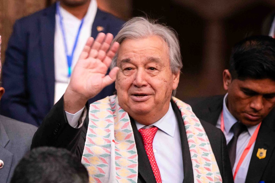 महासचिव गुटेरेस सगरमाथा क्षेत्रको भ्रमण गरेर दिउँसो पाेखरा जाने