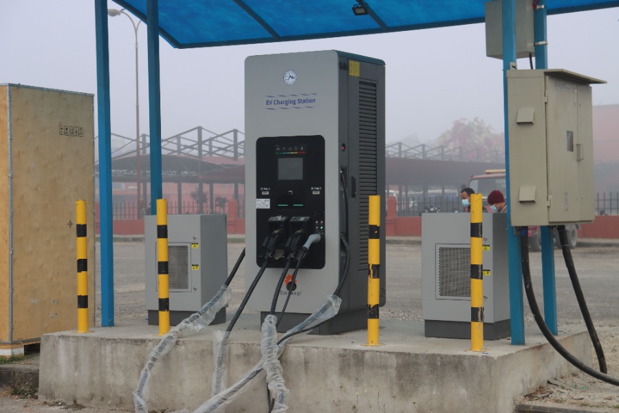 चितवनमा विद्युतीय सवारी चार्जिङ स्टेशन सञ्चालन