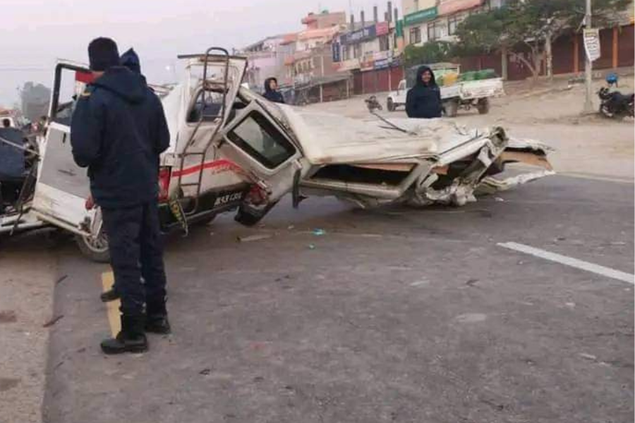 धनुषामा जन्ती बोकेको जीप दुर्घटना, ५ जनाको मृत्यु