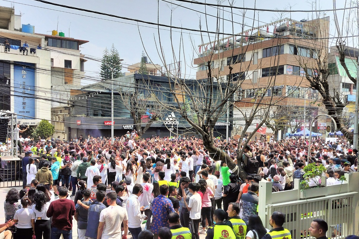 होलीमा विशेष सुरक्षा योजना: उपत्यकामा ड्रोनबाट निगरानी