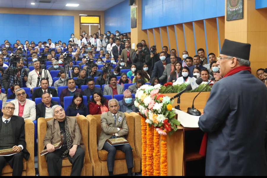 गंगालाल हृदय केन्द्रलाई शैक्षिक प्रतिष्ठान बनाउने प्रधानमन्त्री दाहालको घोषणा