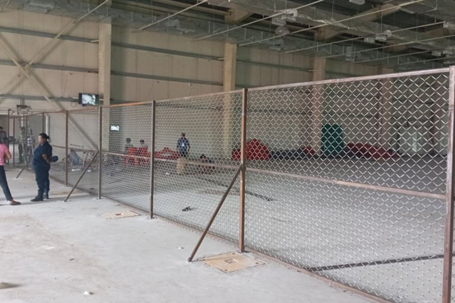 चितवनका मतगणनास्थलमा तारजाली र सीसीक्यामेरा 