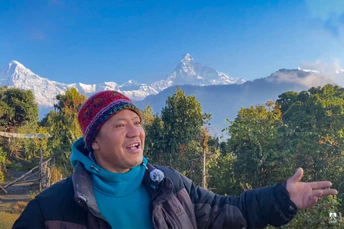 पितम देउरालीमा पाहुना पर्खिरहेका लक्ष्मण जसलाई शहर झर्दा चक्कर लाग्छ