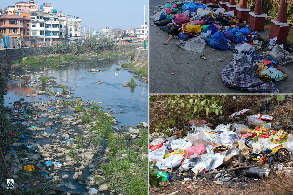 प्लास्टिक विसर्जनको भयावह रूप