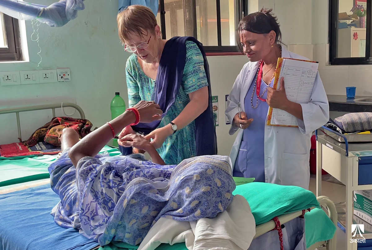 बेलायतकी डा. शेर्ली हेवुडले कर्णालीलाई दिएका २० वर्ष