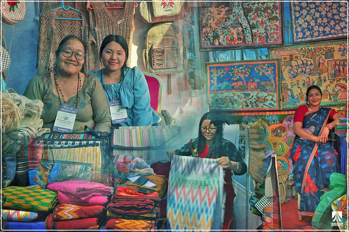 उद्यमले चिनाएका महिलाः मिथिला चित्रकला, अल्लो र ढाका कपडा फैलाउनेहरू