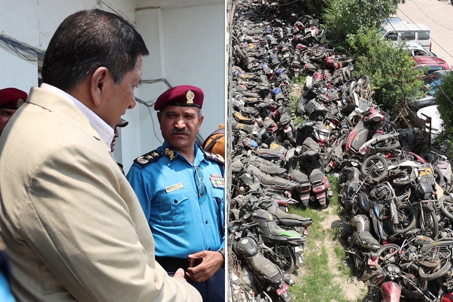 बग्गीखानामा थन्किएका सवारीलाई कवाडीमा परिणत हुन नदिने गृहमन्त्रीको प्रतिबद्धता