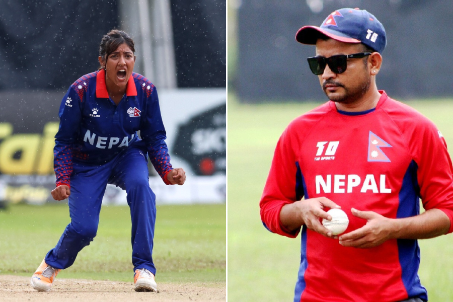 महिला क्रिकेट टोलीका कप्तान इन्दु र प्रशिक्षक मनोजको 'पहिलो परीक्षा'