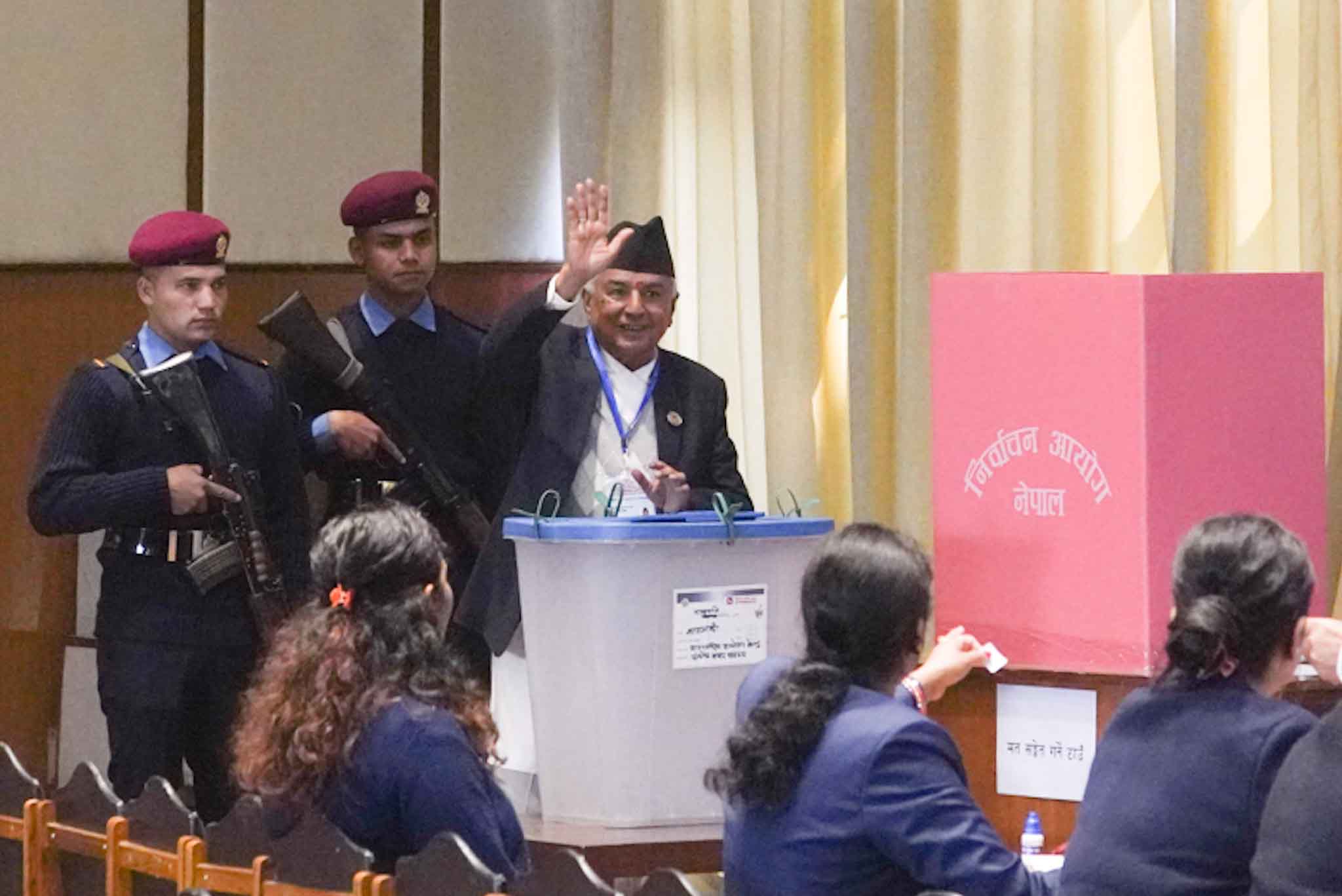 रामचन्द्र पौडेल राष्ट्रपतिमा निर्वाचित