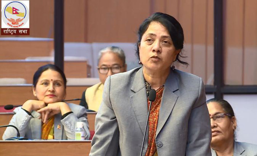 राष्ट्रियसभामा सांसदको प्रश्न - युवाहरूले के बोल्न खोजेका थिए र मुख थुन्नुपर्‍यो?