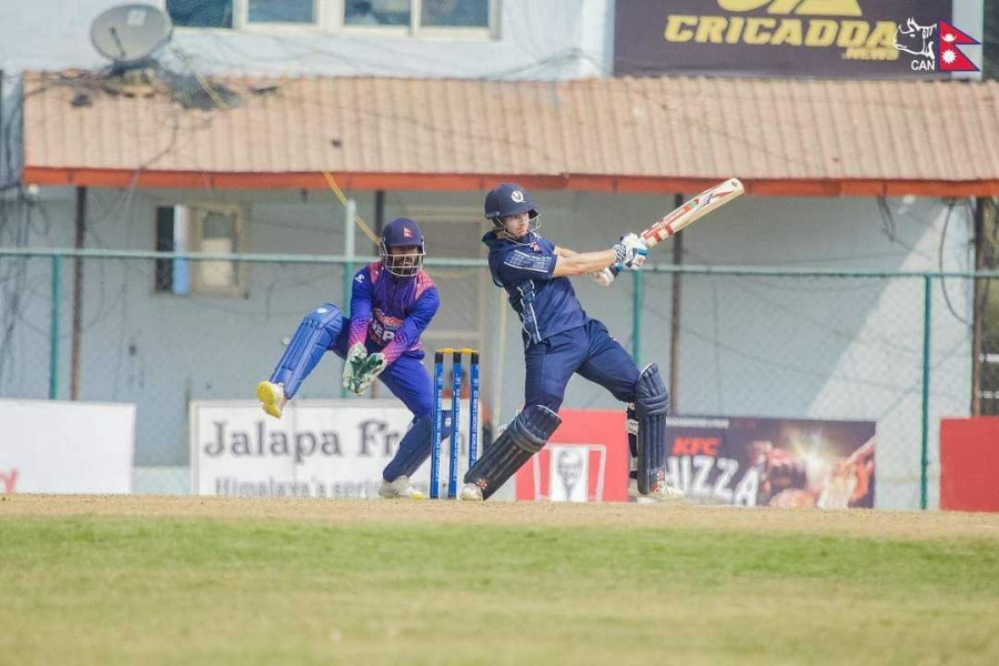 स्कटल्यान्डले नेपाललाई दियो २१३ रनको लक्ष्य