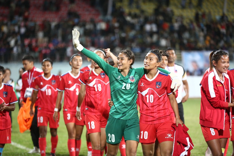 पेनाल्टी सुटआउटमा भारतलाई हराउँदै फाइनलमा पुग्यो नेपाल