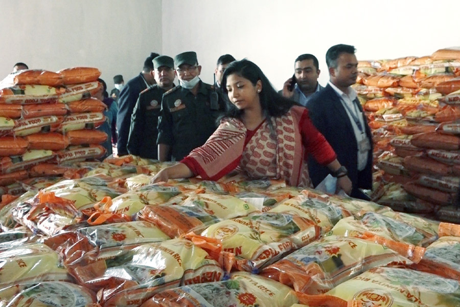 काठमाडौंमा उपप्रमुखको नेतृत्वमा दशैँलक्षित बजार अनुगमन