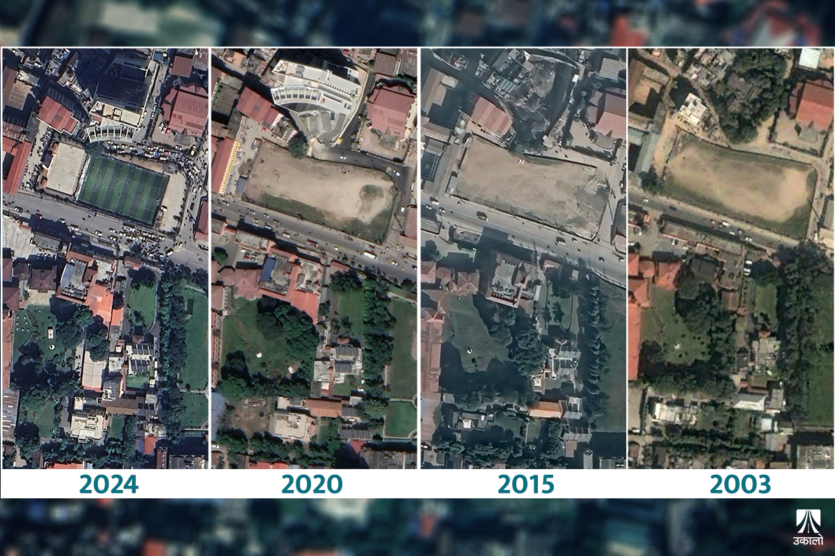 खुला लैनचौर खेलमैदानमा परिणत, अस्तित्व मेटिने चिन्ता