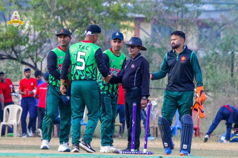 आर्मी केपी ओली कपको उपाधिनजिक