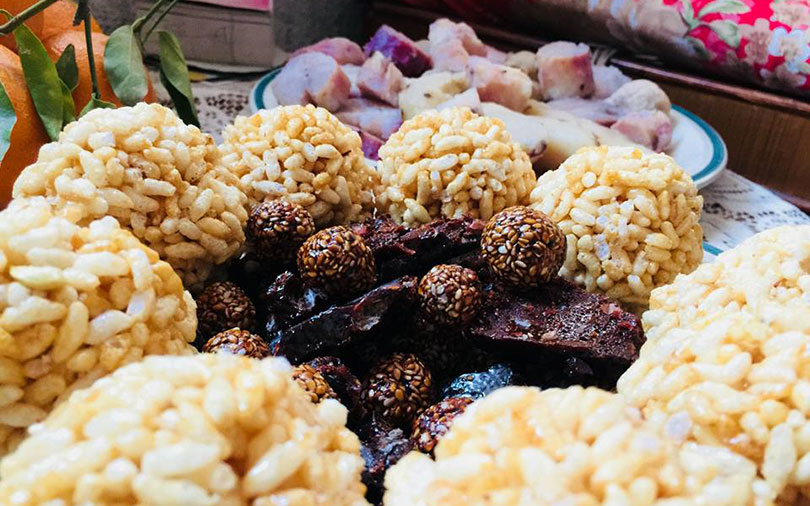 माघी पर्व मनाउँदै थारू समुदाय