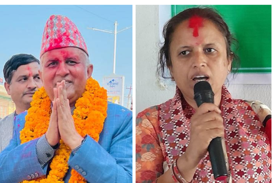 दाङ–२ बाट रेखा विजयी, एमाले महासचिव शंकर पराजित