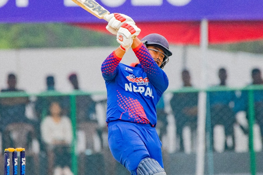 मंगोलियाविरुद्ध कुशल मल्लको किर्तिमानी शतक