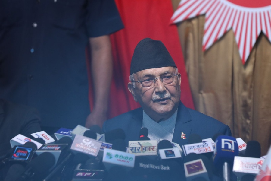 सरकार विपक्षीप्रति प्रतिशोध साँध्ने बाटोमा लाग्यो: ओली