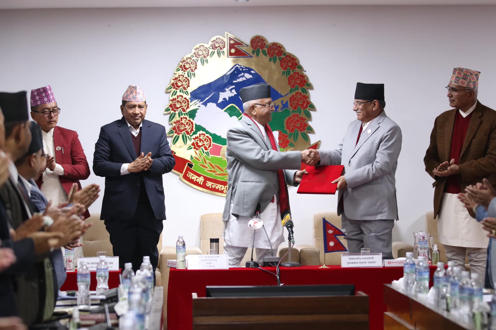 सत्ता गठबन्धनले सार्वजनिक गर्‍यो न्यूनतम साझा कार्यक्रम [पूर्णपाठ]