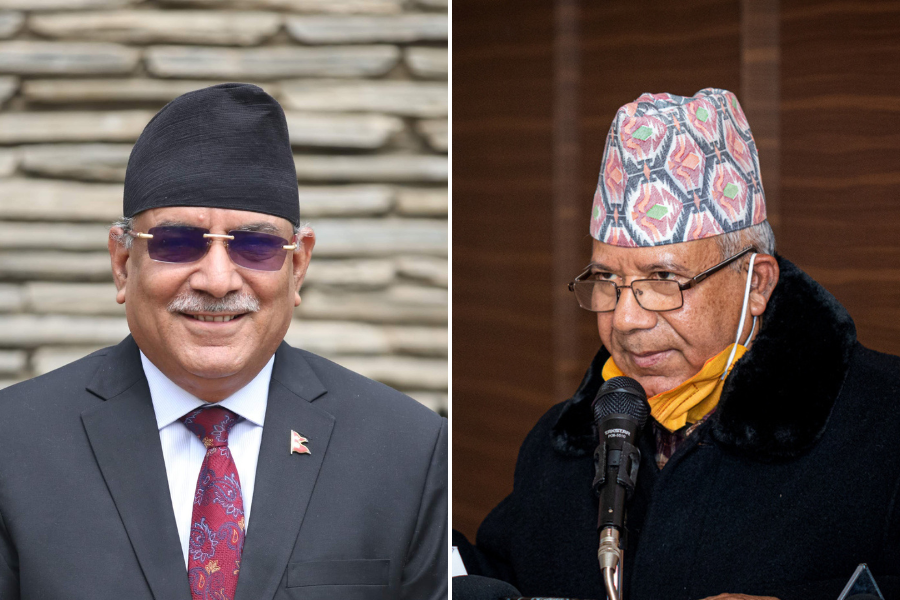 माधव नेपाललाई सरकारमा आउन दाहालको प्रस्ताव, नेपालको जवाफ– ‘पार्टीमा छलफल गरेर निर्णय लिन्छौँ’