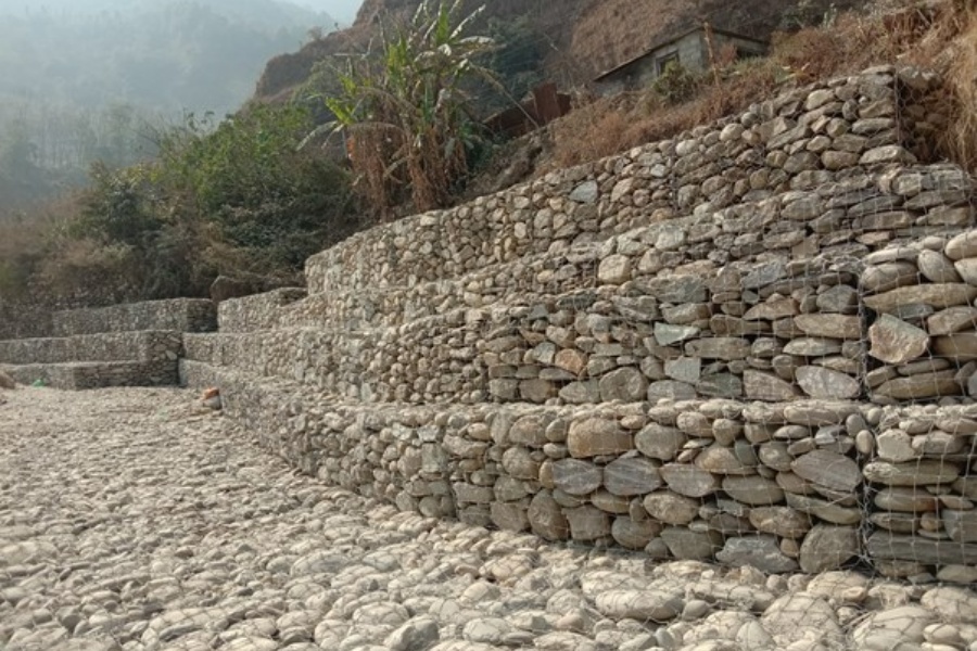 बस्ती जोगाउन कालीगण्डकीमा तटबन्ध