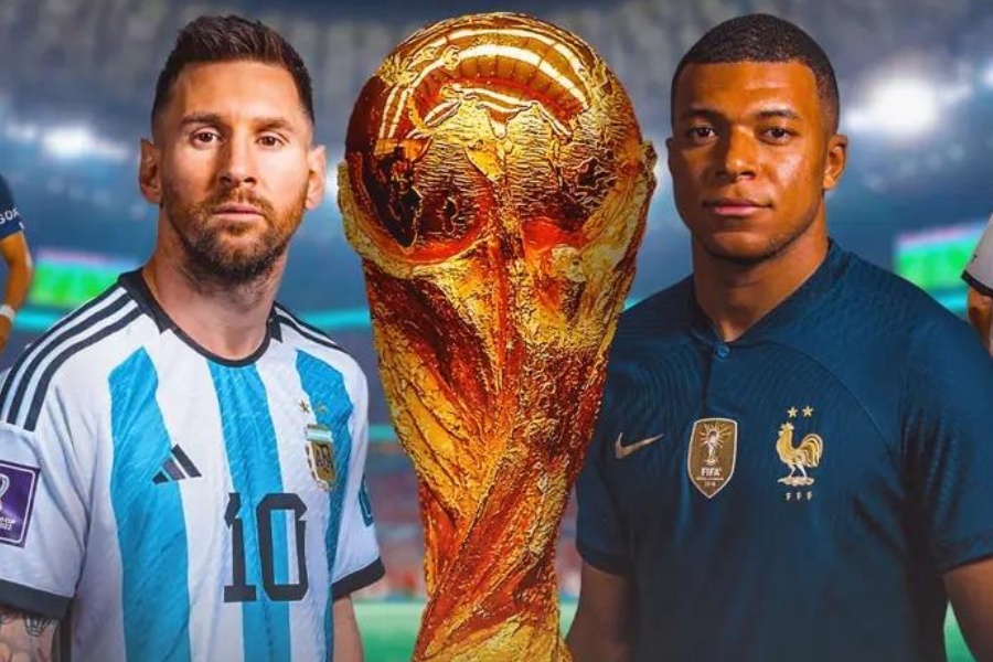 विश्वकप फुटबलको उपाधिका लागि फ्रान्स र अर्जेन्टिना भिड्ने