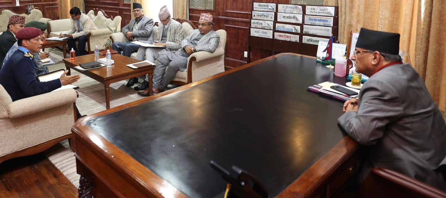 गोंगबुको ल्होत्से मल लुटपाटमा संलग्नलाई कारबाही गर्न प्रधानमन्त्रीको निर्देशन