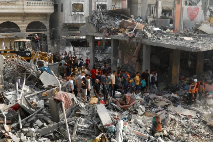 गाजामा इजरायली हमला झन् उग्र बन्दै, एकैदिन ७०० भन्दा धेरैको मृत्यु