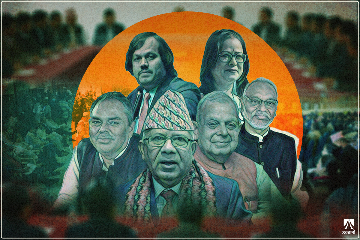 ठूला दलमा जम्बो केन्द्रीय समिति, झनै जम्बो साना दलमा