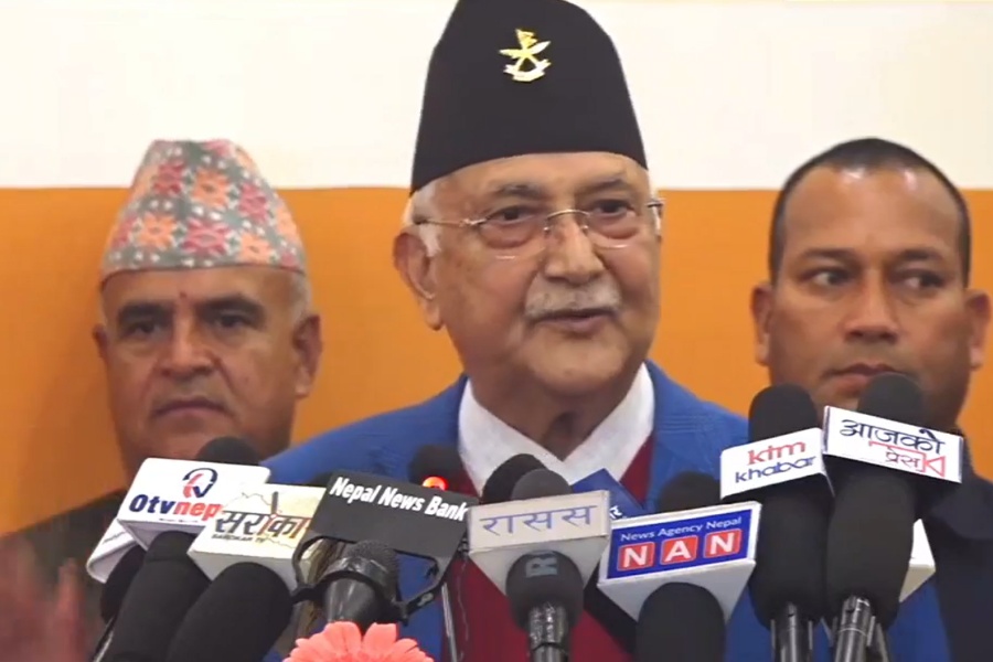 पार्टी सदस्यता लिएसँगै पद खोज्ने प्रवृत्तिप्रति ओलीको कटाक्ष–दुई महिनामा भैँसी ब्याउँदैन