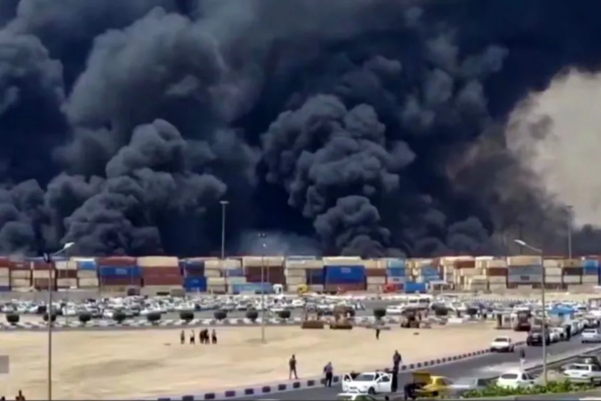 इरानको बन्दरगाहमा शक्तिशाली विस्फोट हुँदा ५०० जनाभन्दा बढी घाइते