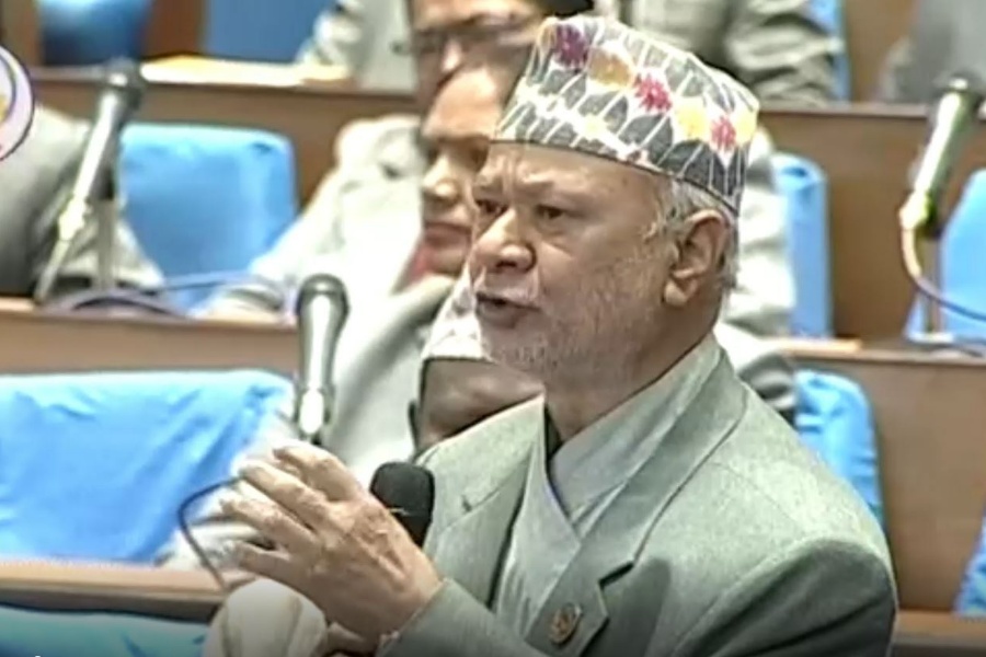 संसद्‌मा रघुजी पन्तले सुनाए प्रधानमन्त्री हराएको सूचना