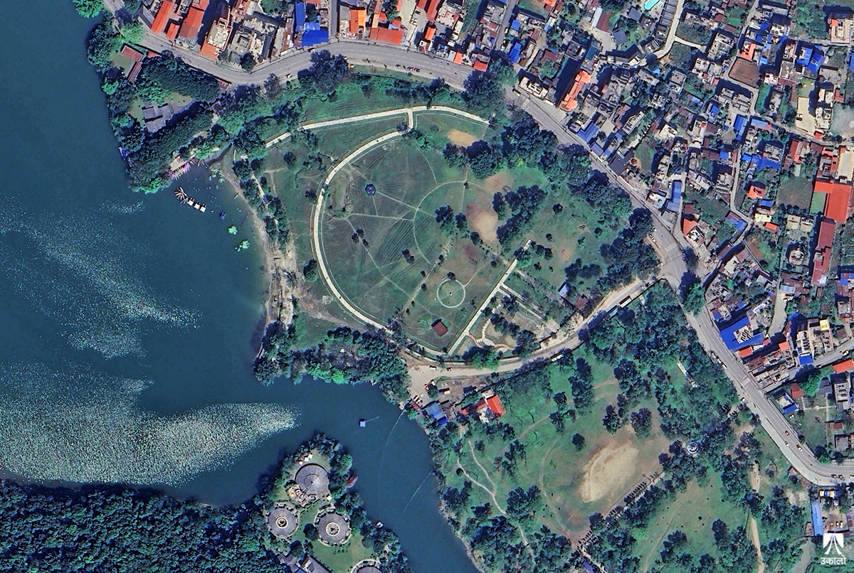 कानून मिचेर फेवाताल किनारको बसुन्धरा पार्क मास्ने तयारी