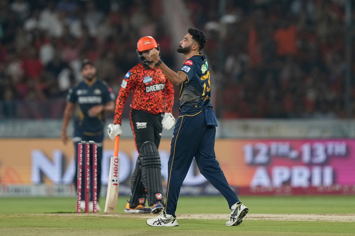 आईपीएल: गुजरातको तेस्रो जित, हैदराबादको लगातार चौथो हार