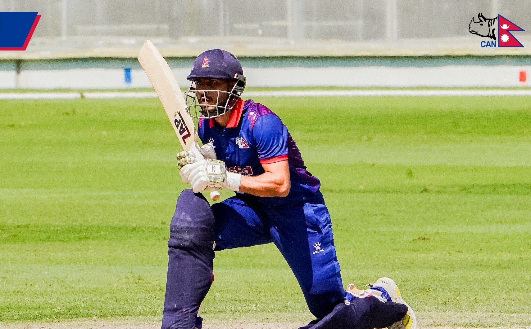 लिग-२ : भीमको अर्धशतकमा नेपालले यूएईलाई दियो २३० रनको लक्ष्य