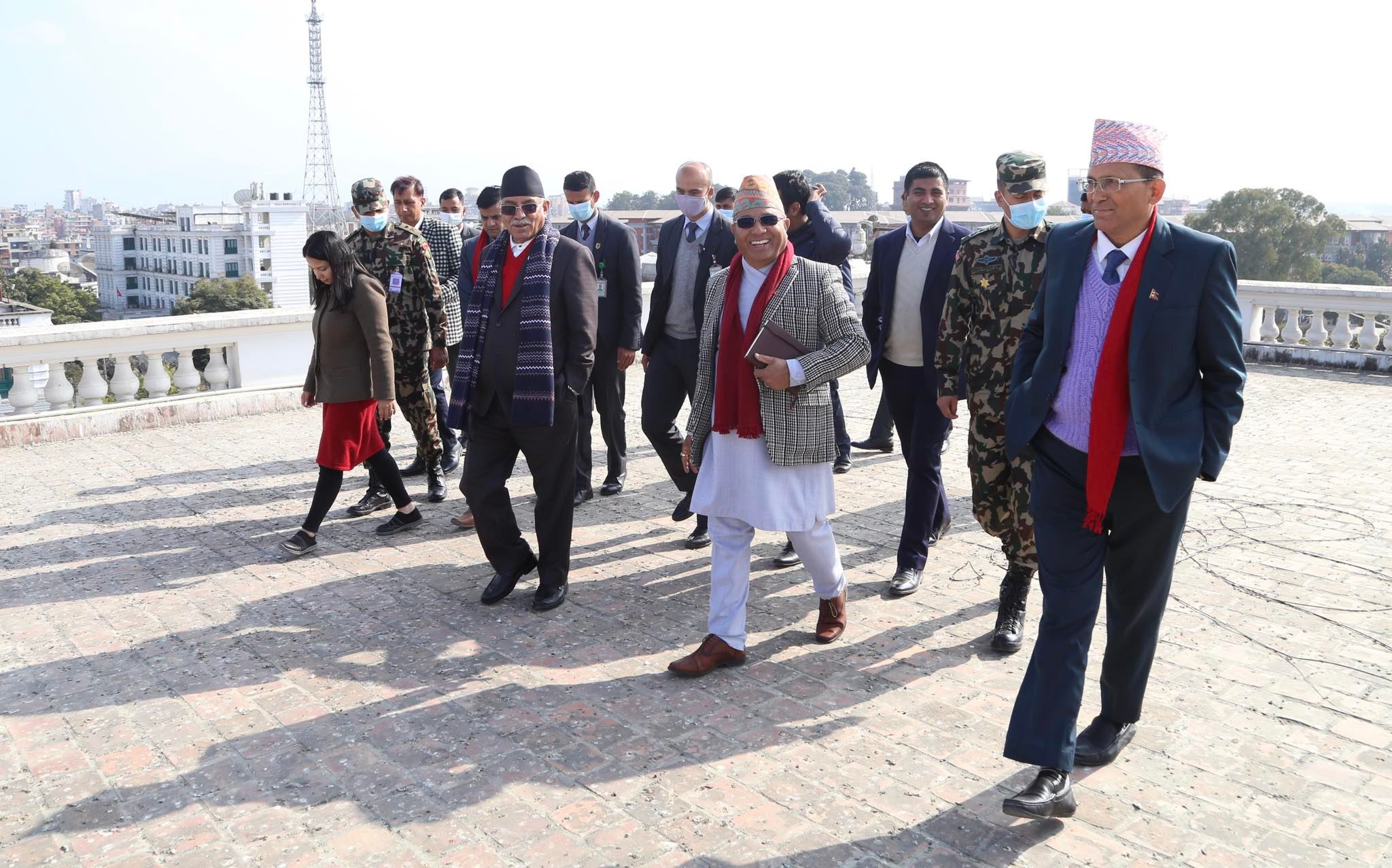 ‘फुर्सदिला’ प्रधानमन्त्री, सिंहदरबारमा आफ्नै कार्यालय र भवन अवलोकन