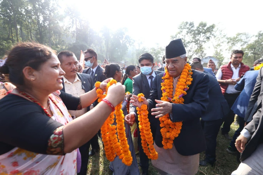 गठबन्धन विजयी भए मात्र लोकतन्त्रको रक्षा हुन्छ : प्रधानमन्त्री